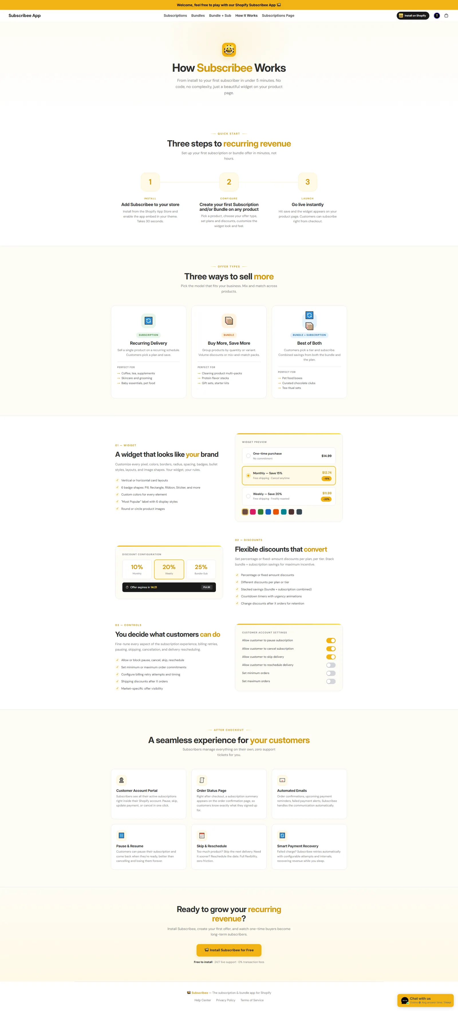 Sección de Cómo funciona